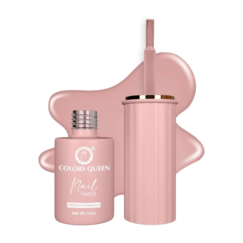 Colors Queen Nail Trend Glossy Nail Polish | Chip Resisting & Quick Drying Nail Paint with High Shine | 7 Toxin Free Formula | Vegan & Cruelty Free | Long Lasting & Vibrant Nail Paint for Women (As a Daisy, 13ml) thumbnail 2